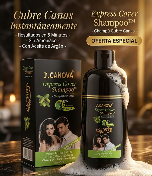 Express Cover Shampoo™ - Champú Cubre Canas